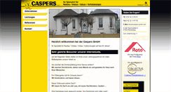 Desktop Screenshot of caspers-gmbh.com